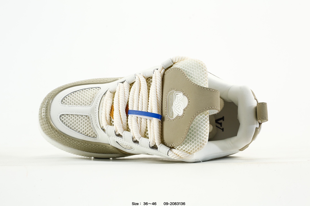 Louis Vuitton Trainer Low Sneakers Khaki
