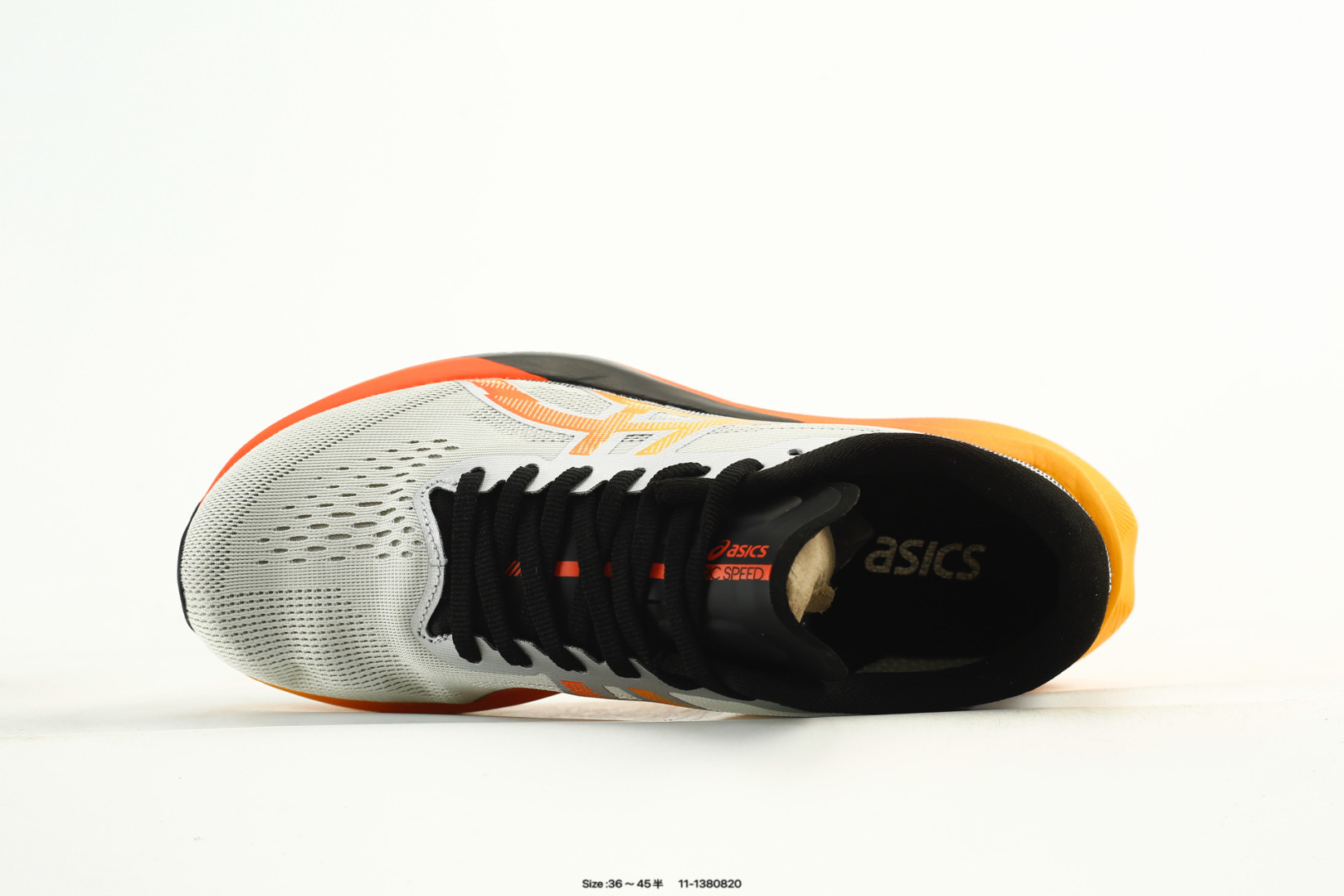 Asics Magic Speed 4 Running Shoes White/Orange