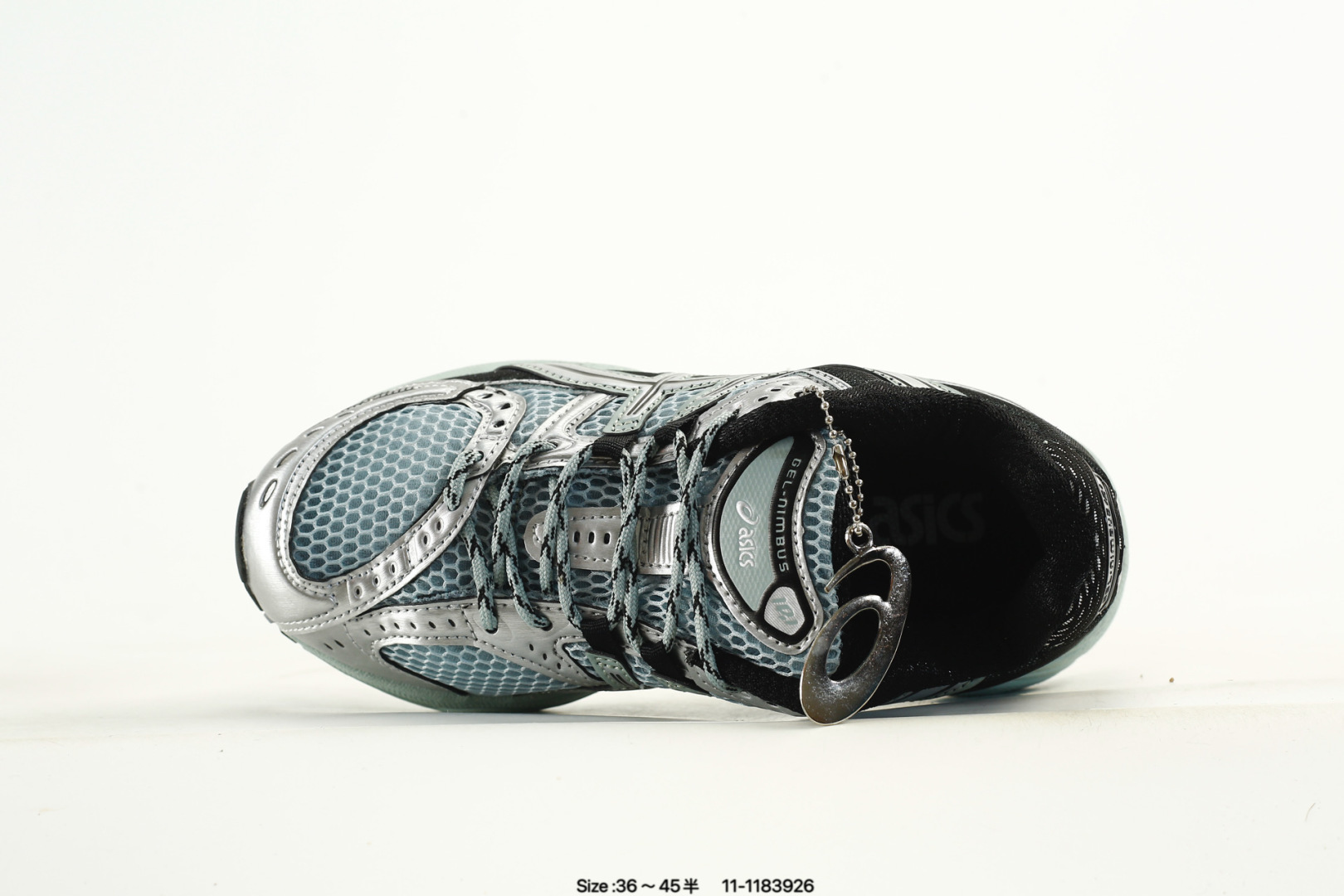Asics GEL-Nimbus 10.1 Retro Runners Silver/Black