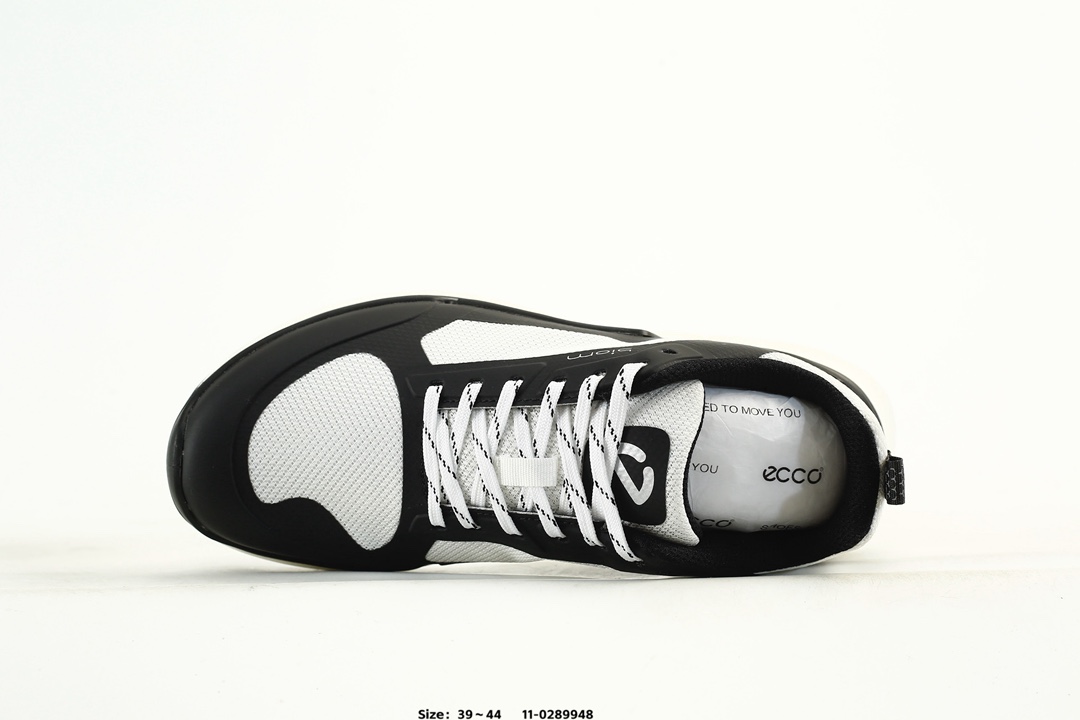ECCO BIOM AEX Low Sneakers Black/White