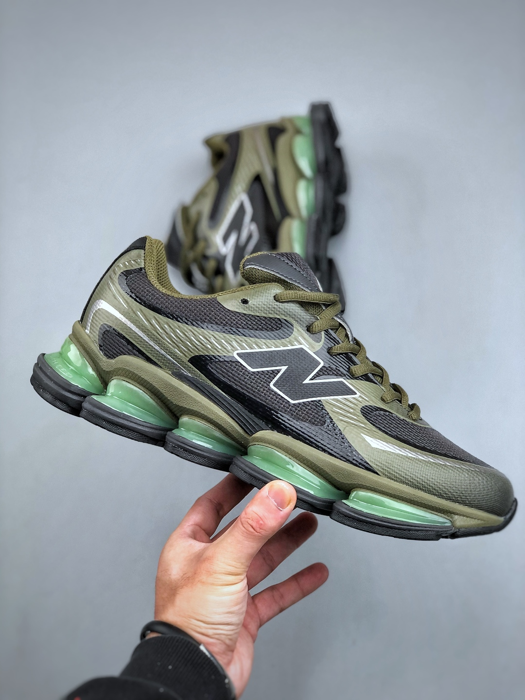 New Balance NB2000 Mesh Sneakers Green