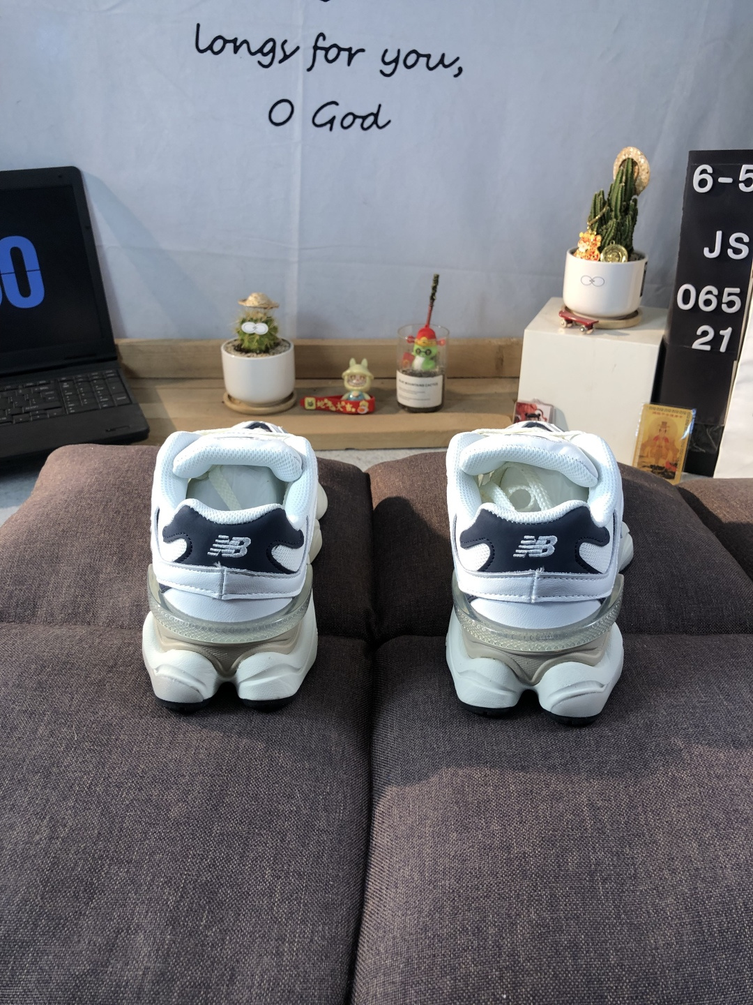 New Balance 9060 Chunky Runner White/Navy