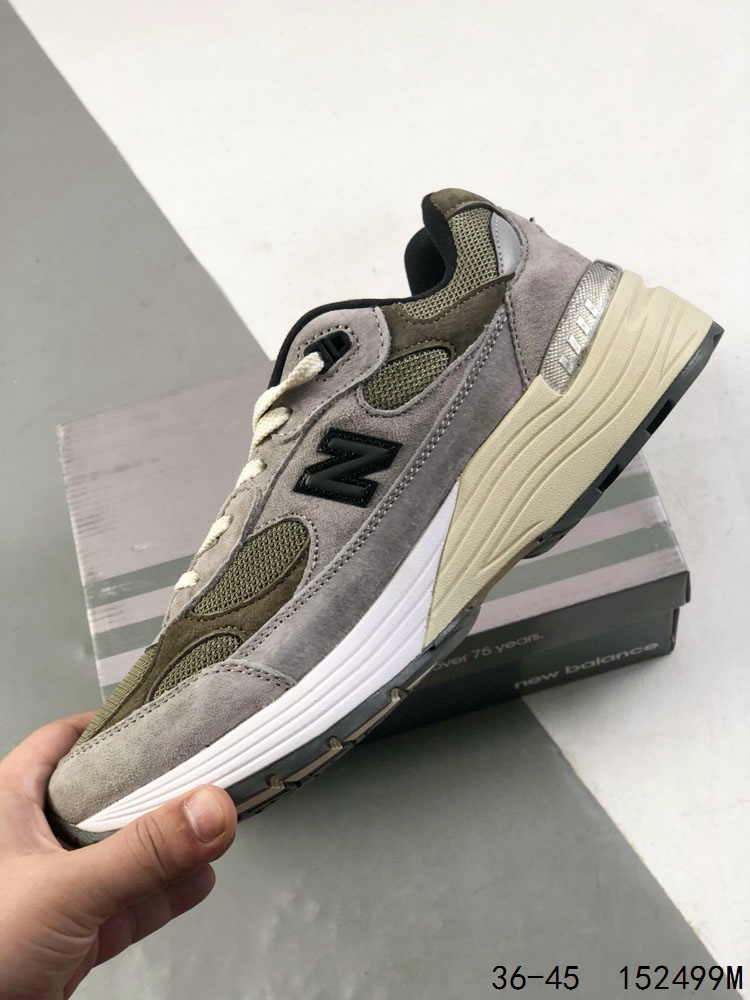 New Balance 992 Made in USA Sneakers Grey/Olive
