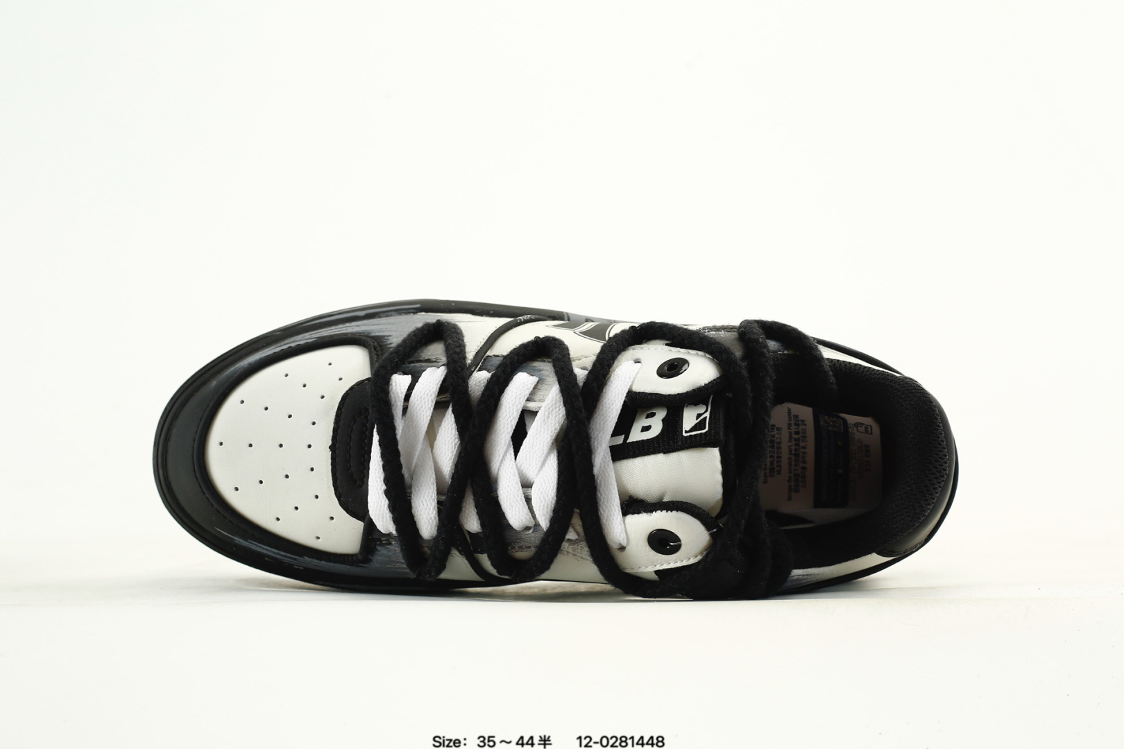 MLB Chunky Liner PU Sneakers Black/White