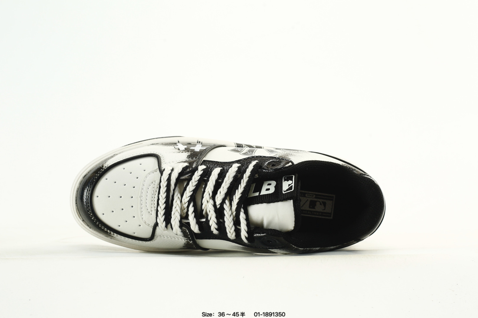 MLB NY Graffiti Dad Sneakers Black/White