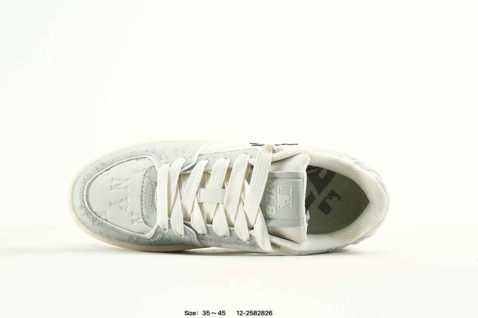 MLB Yankees Chunky L Liner Low Sneakers White/Gray