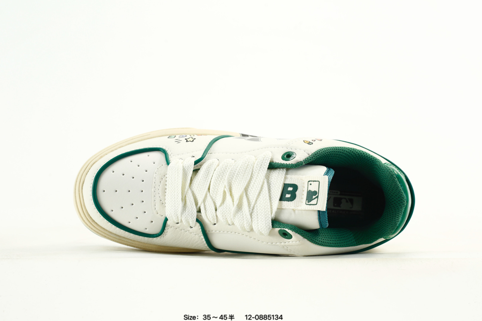 MLB Chunky Liner PU Sneaker Green/White