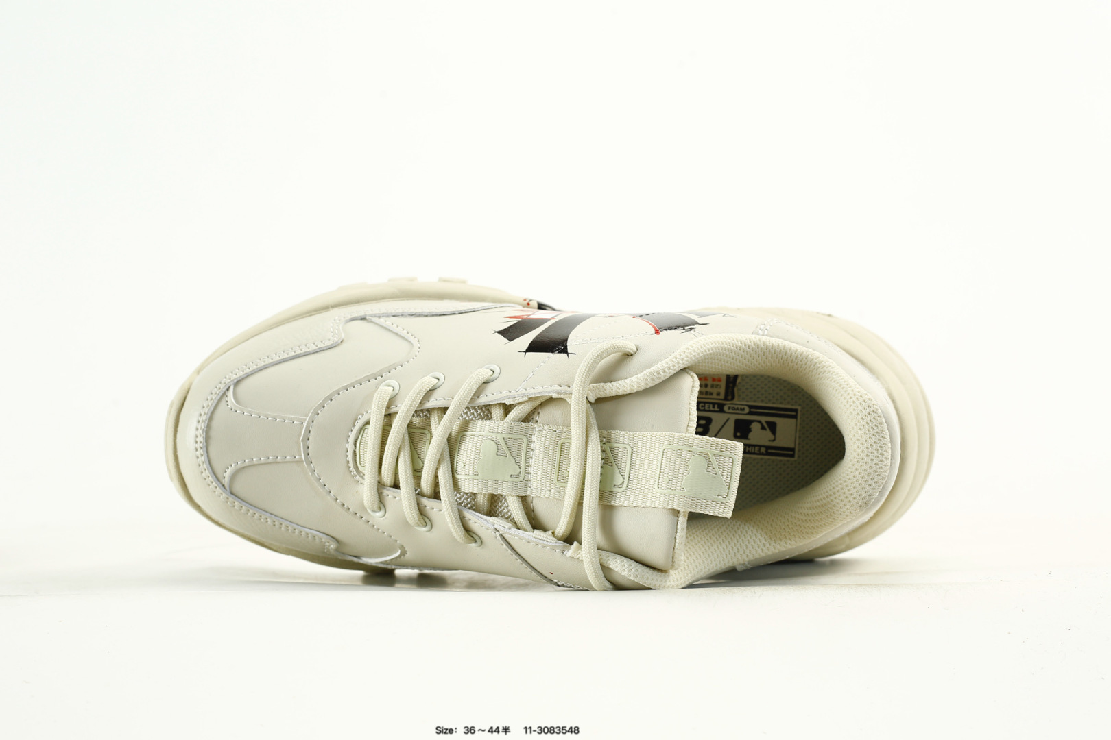 MLB Bigball Chunky Pixel Sneakers White