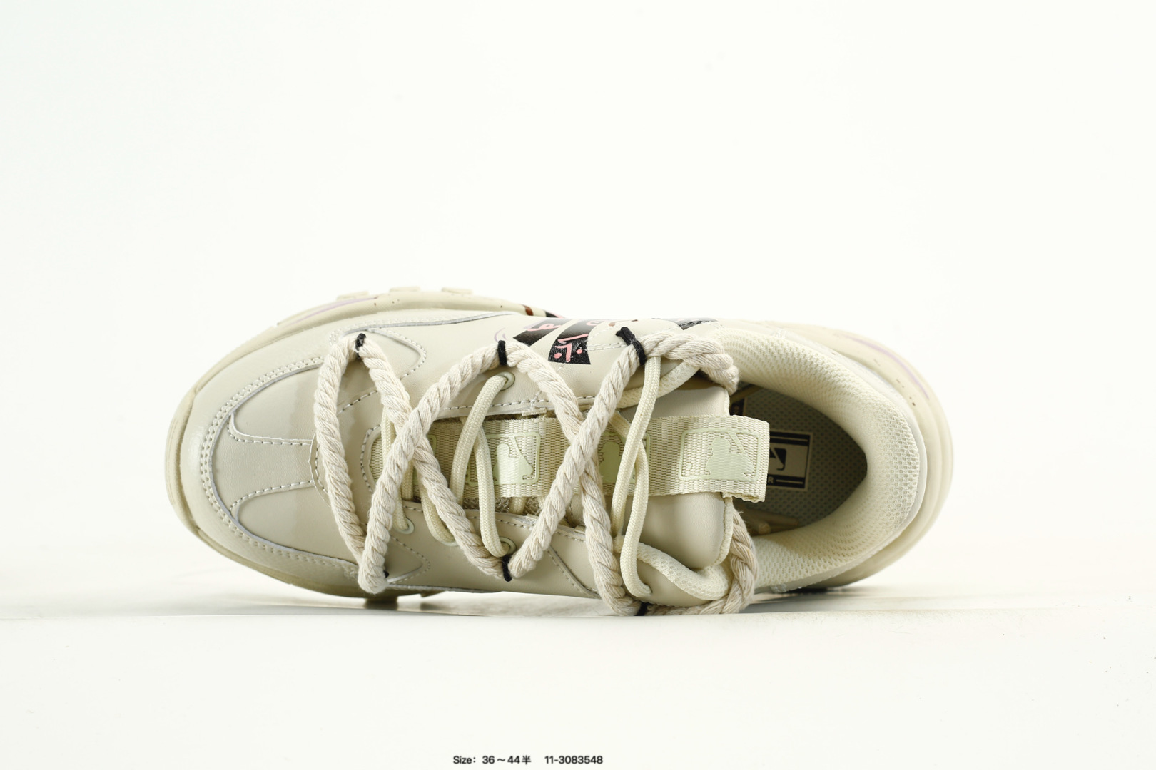 MLB Bigball Chunky Pixel DIY Sneakers Cream