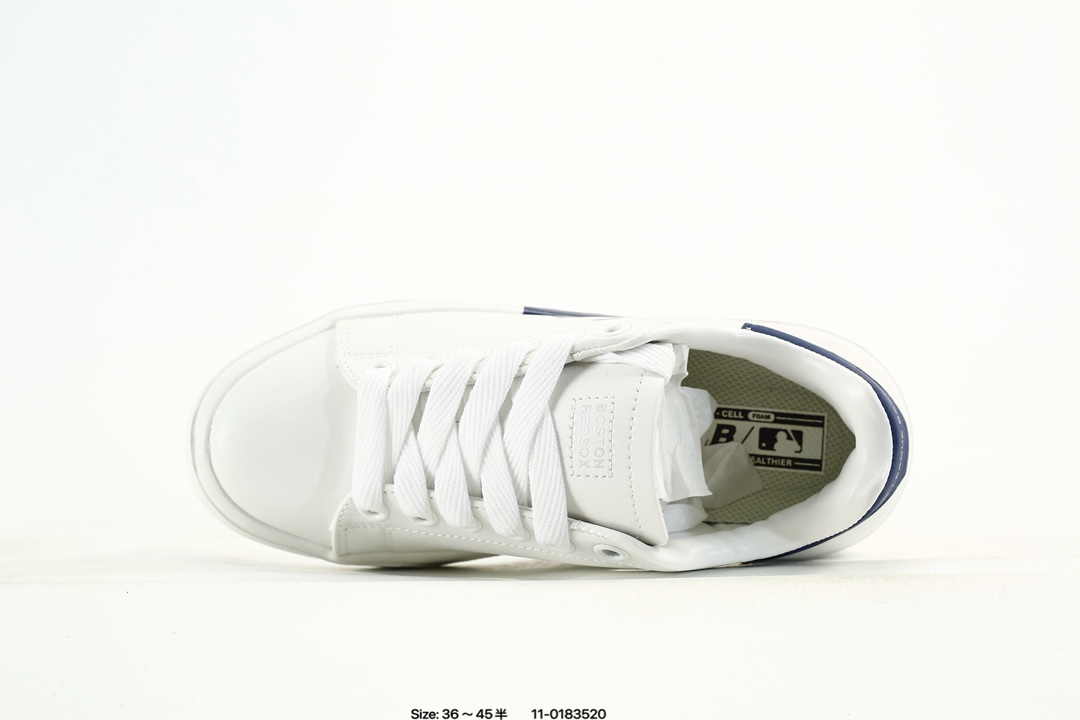 MLB LA Dodgers Chunky Classic Sneakers White/Navy