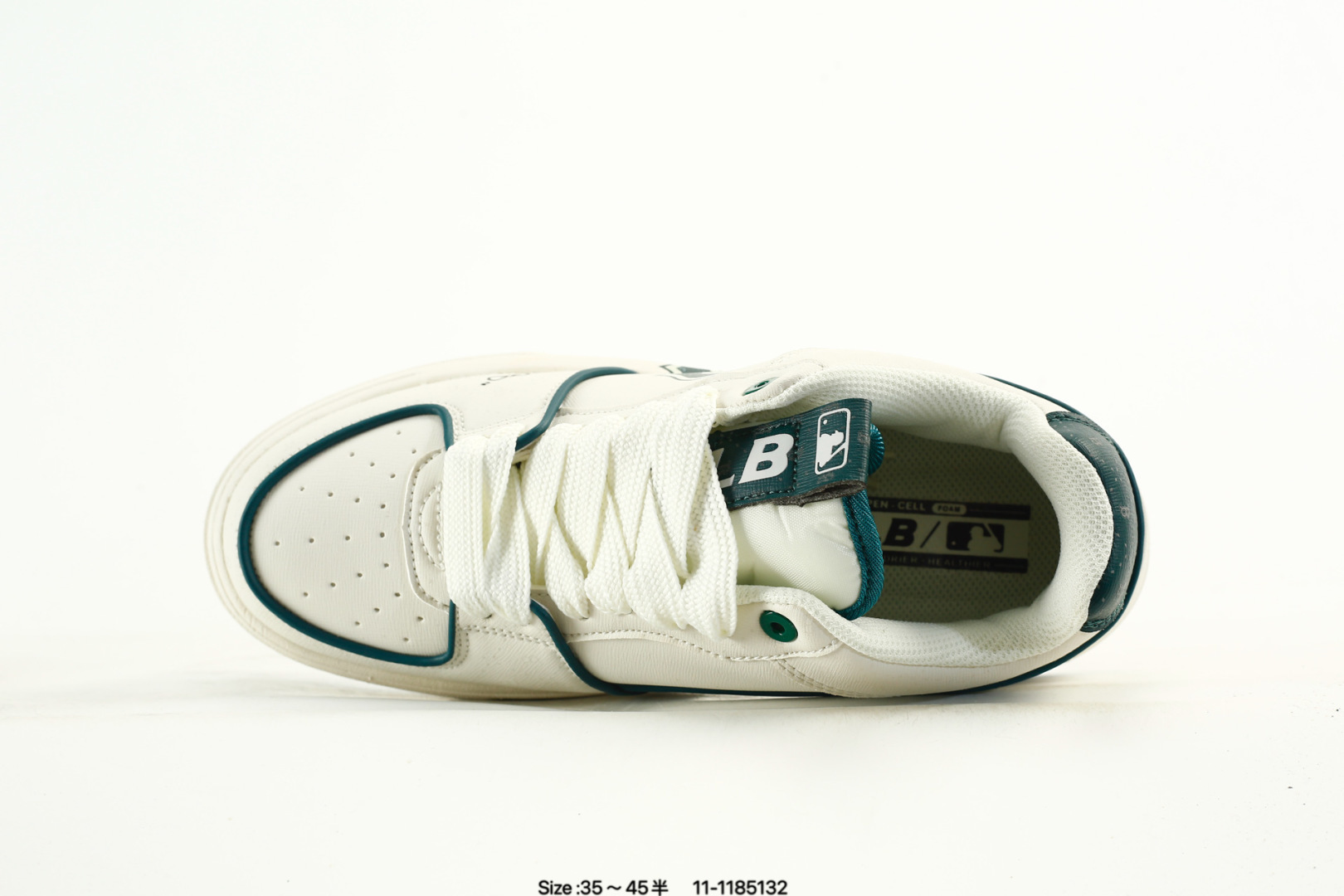 MLB Big Ball Chunky A Sneakers White/Green