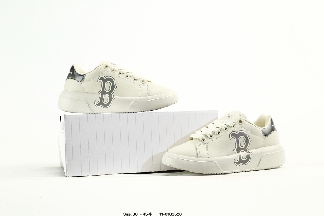 MLB LA Dodgers Platform Sneaker White/Blue