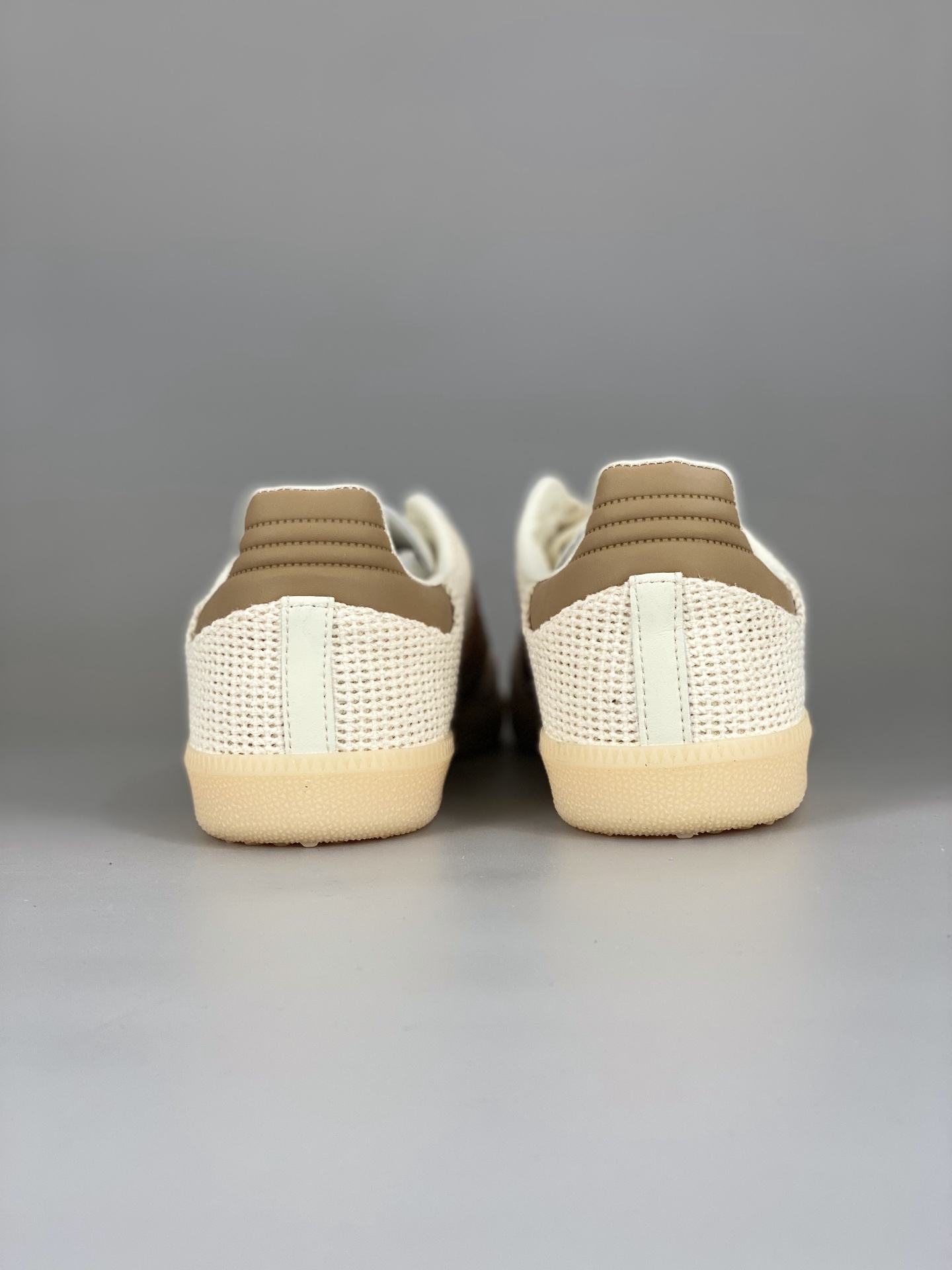 Adidas Samba OG Mesh Sneakers White/Tan