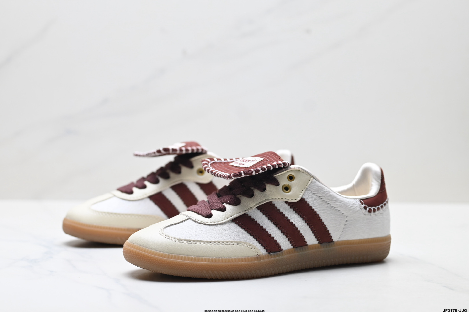 Adidas Samba OG Pony Tonal Burgundy