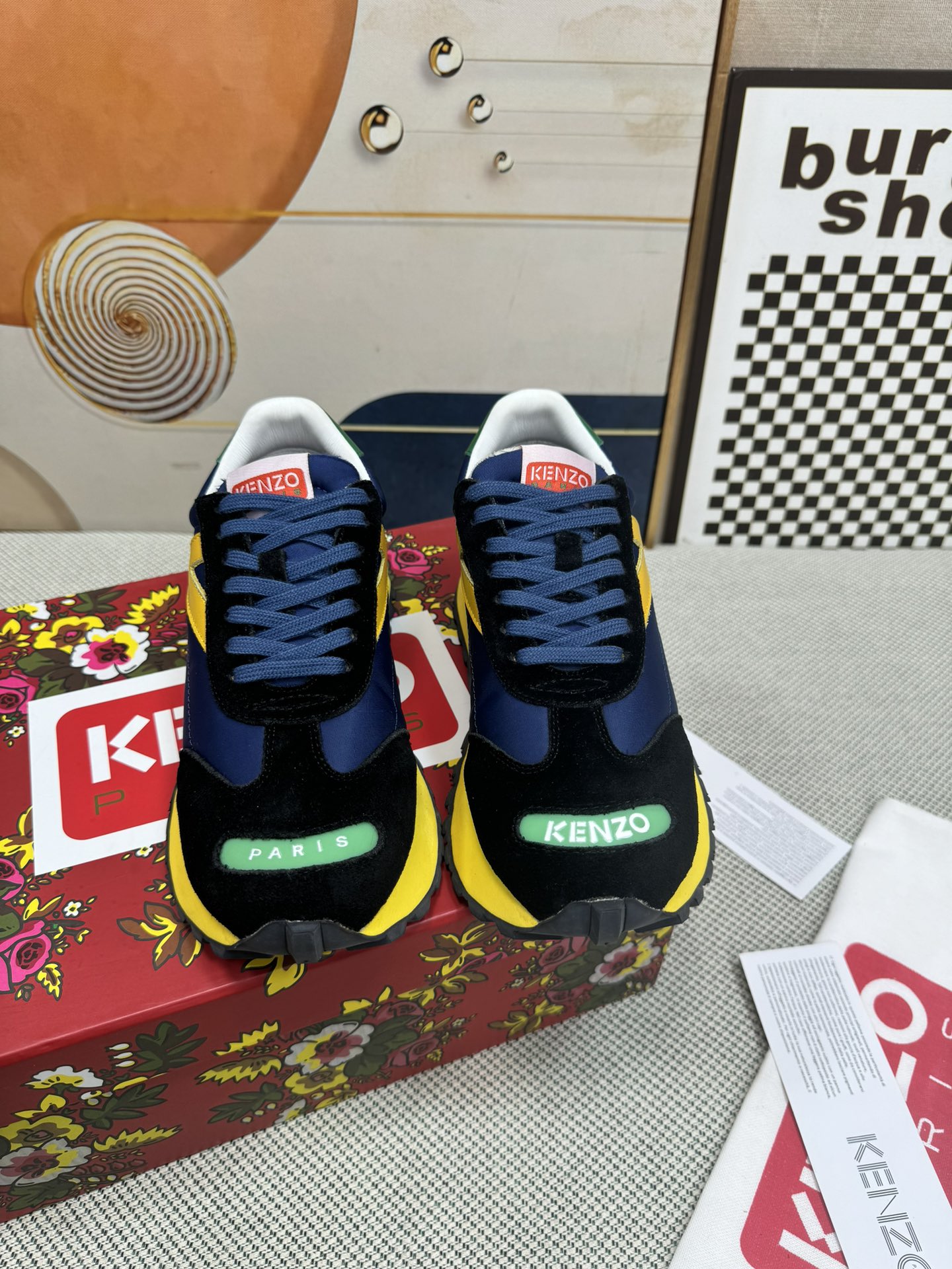 Kenzo Retro Runner Sneakers Multicolor