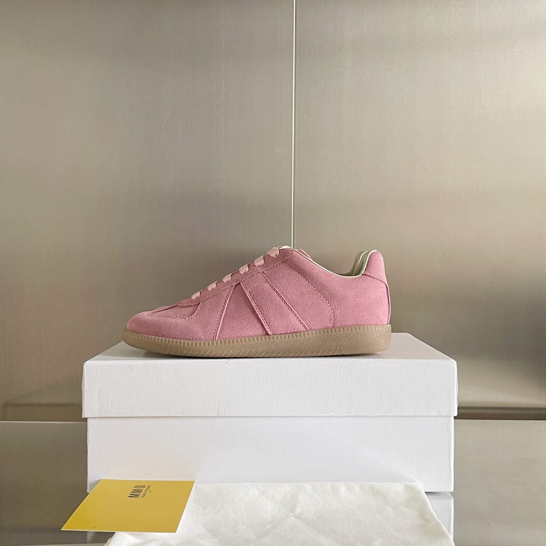 MM6 German Trainer Sneakers Pink