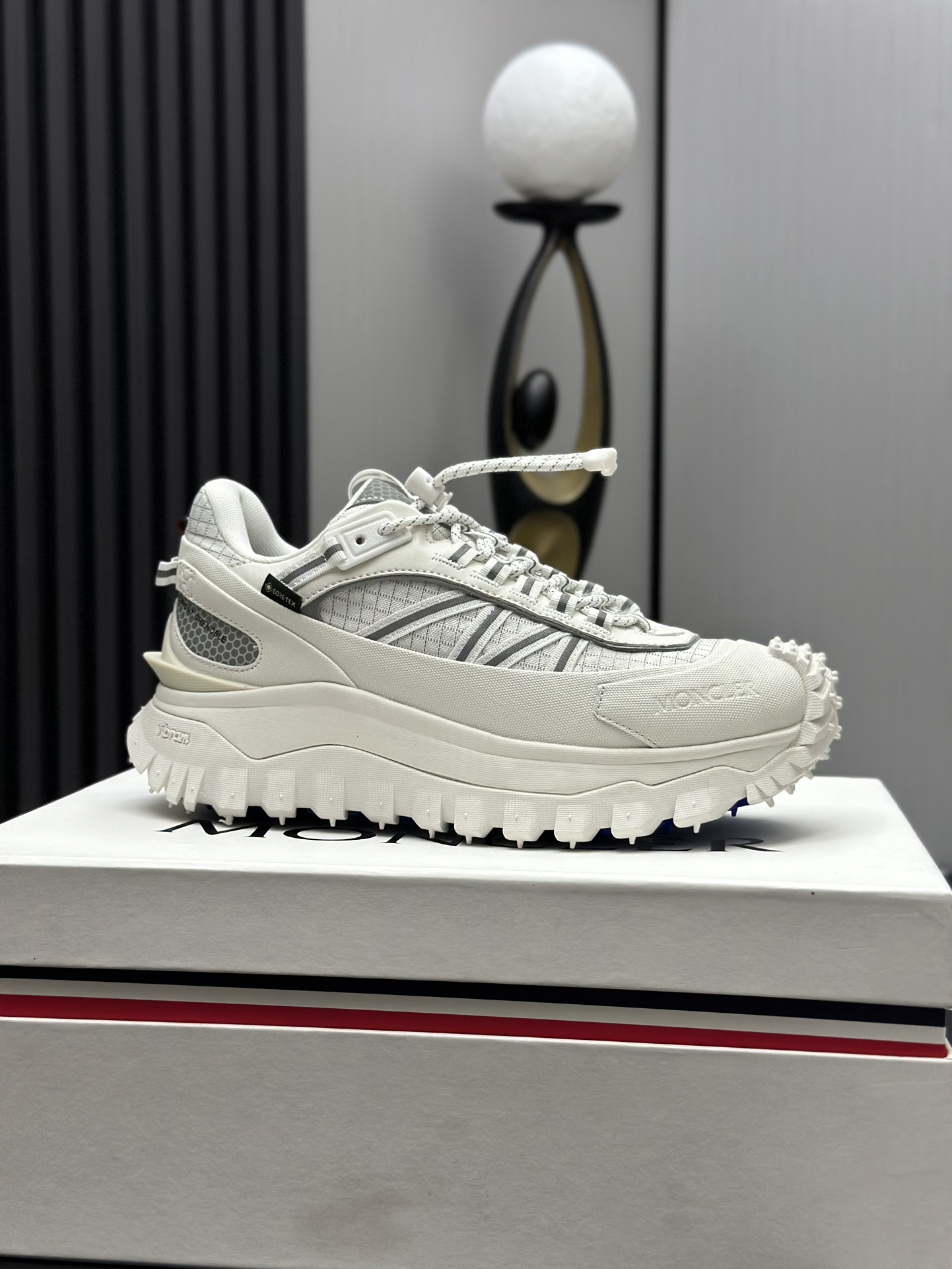 Moncler Trailgrip GTX Trail Shoes White