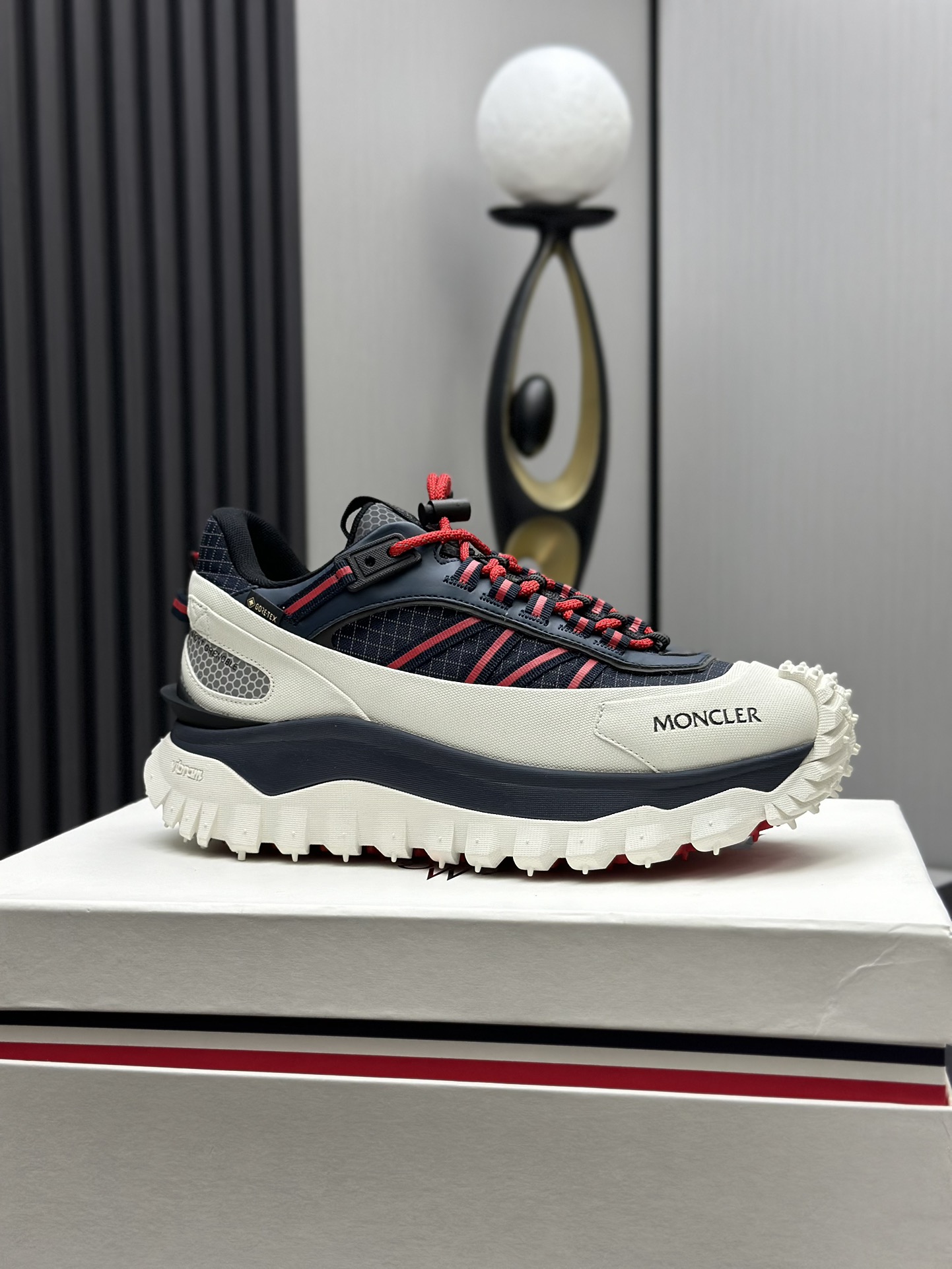 Moncler Trailgrip GTX Outdoor Shoes Navy