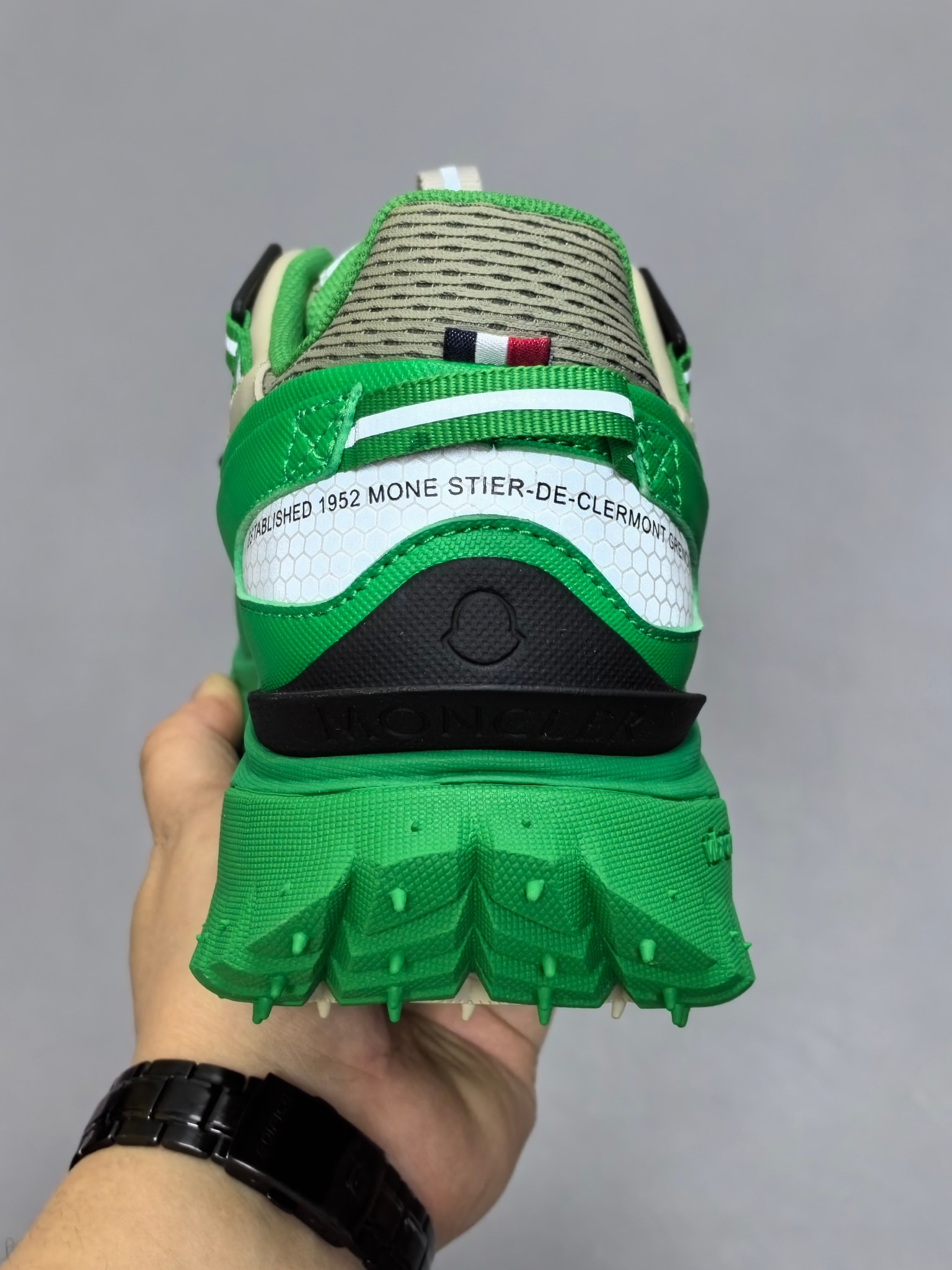 Moncler Trailgrip GTX Hiking Sneakers Green