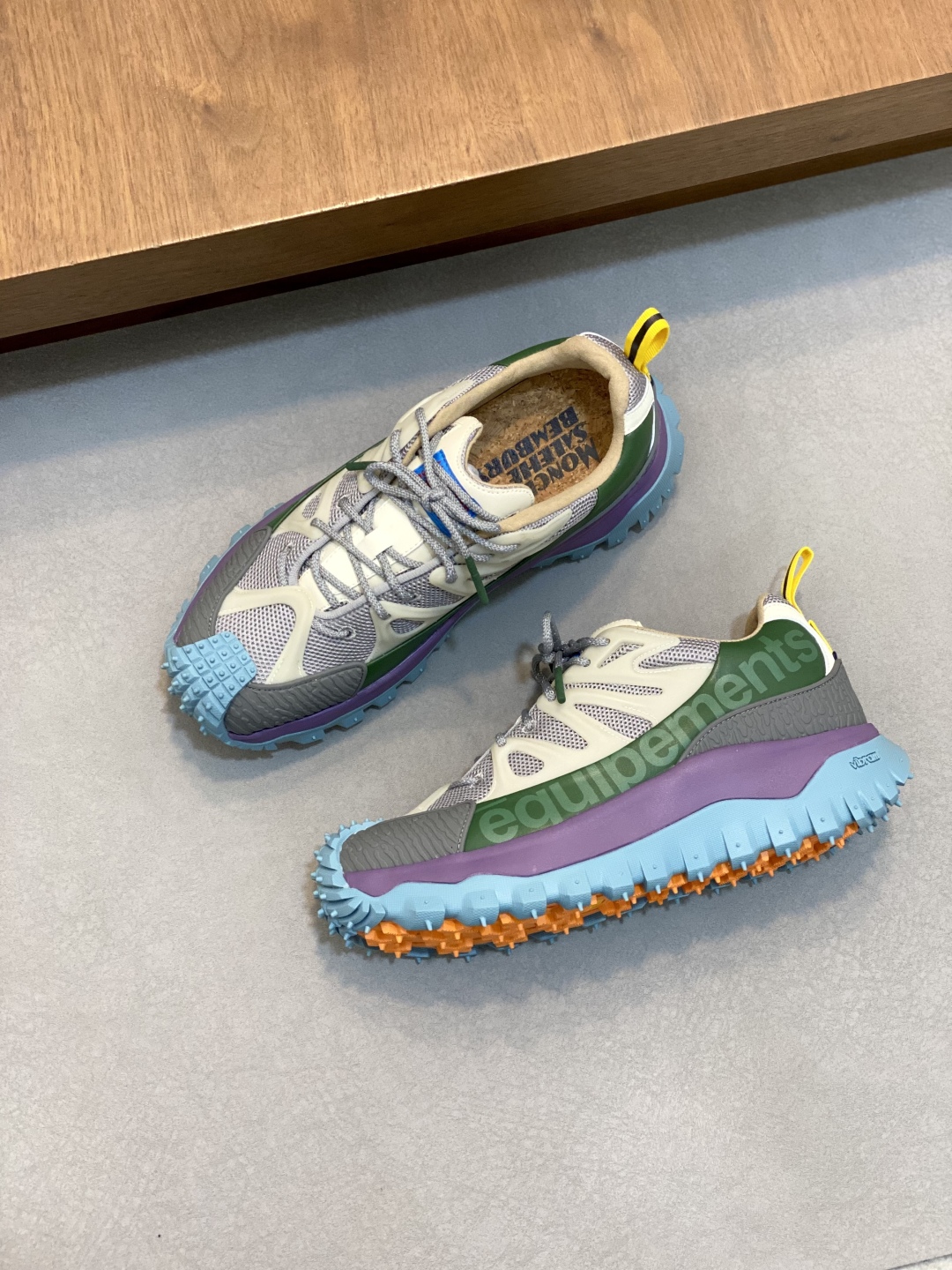 Moncler Trailgrip Amoeba Sneakers Multicolor