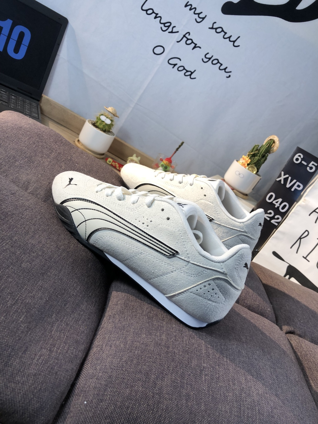 Puma Racing Low-Top Sneakers White