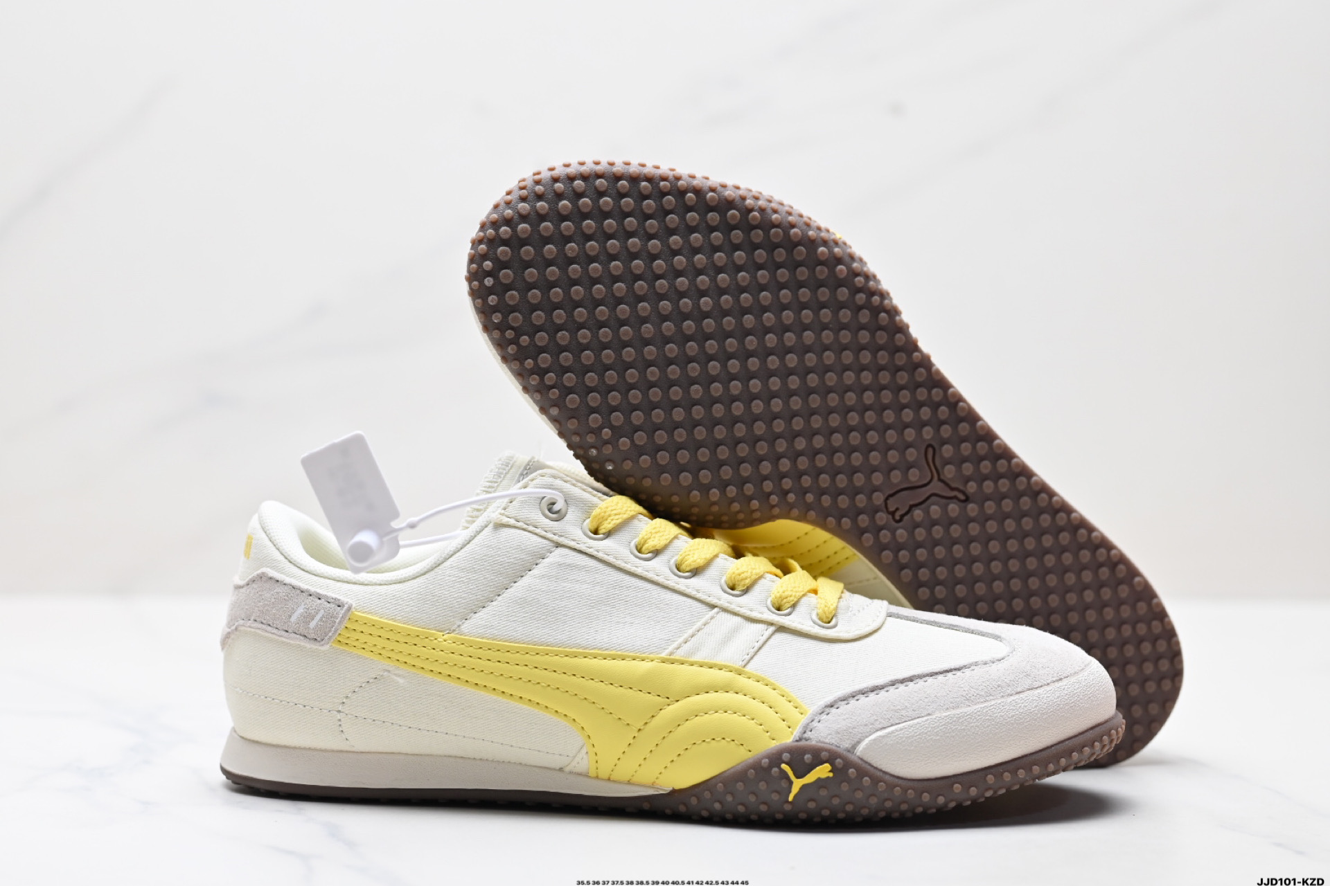 PUMA Bella UT Low-Top Trainer White/Yellow