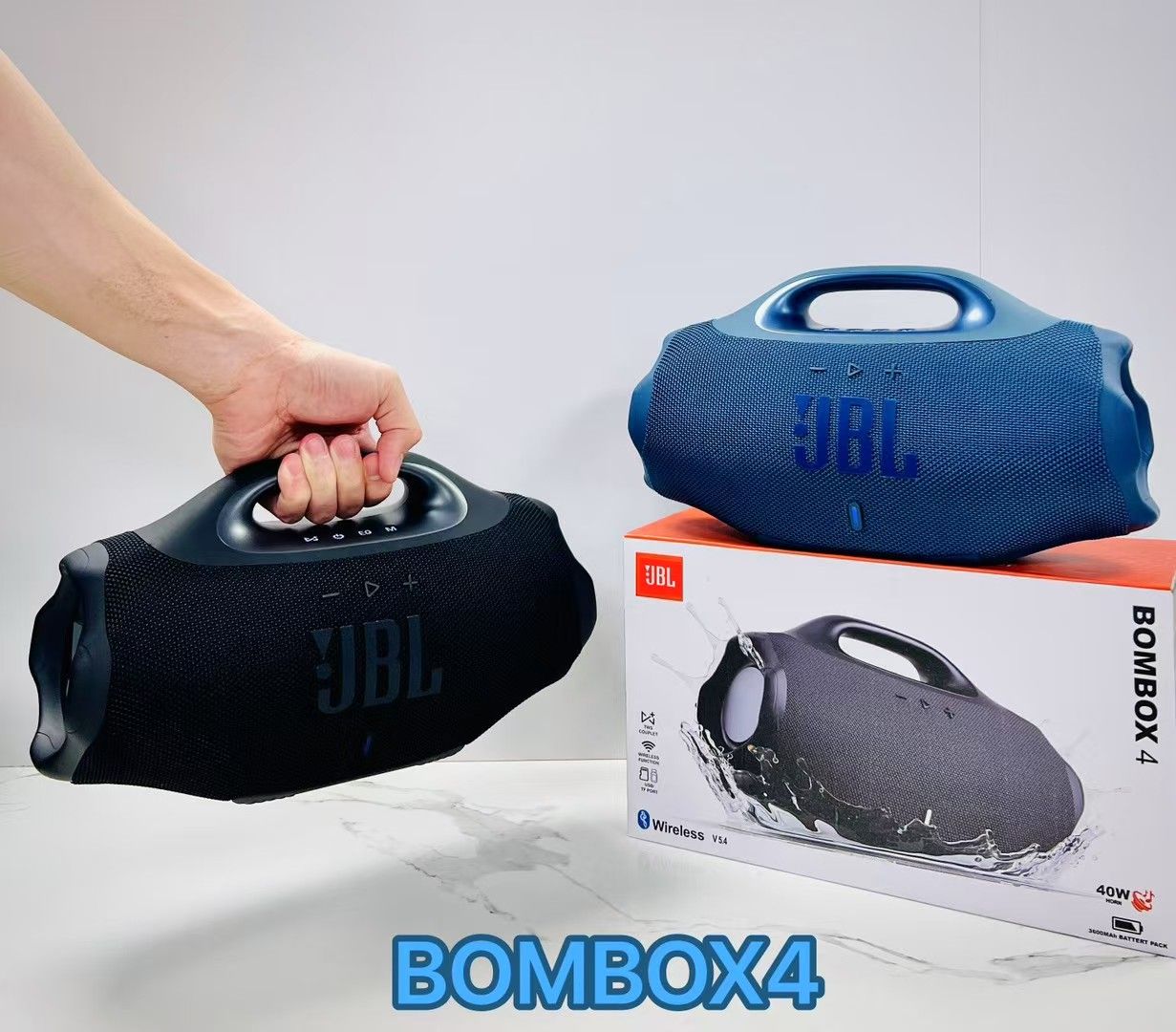 JBL Boombox 4 Portable Speaker Black