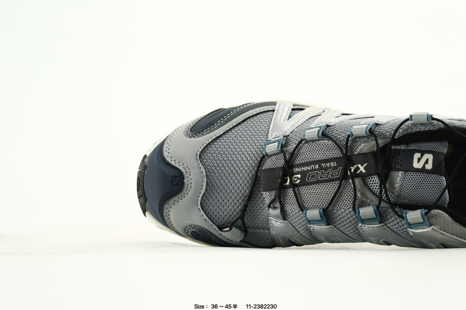 Salomon XA Pro 3D Trail Running Shoes Grey Blue Orange