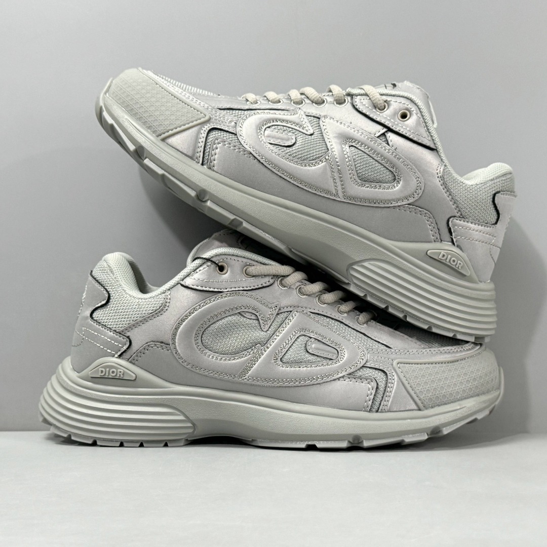 Dior B30 Mesh Runner Sneakers Khaki