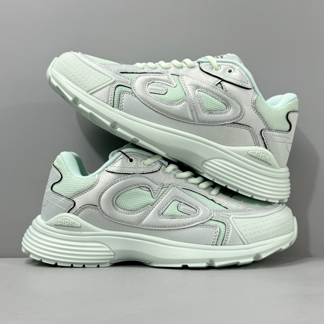 Dior B30 Low-Top Sneakers Mint Green