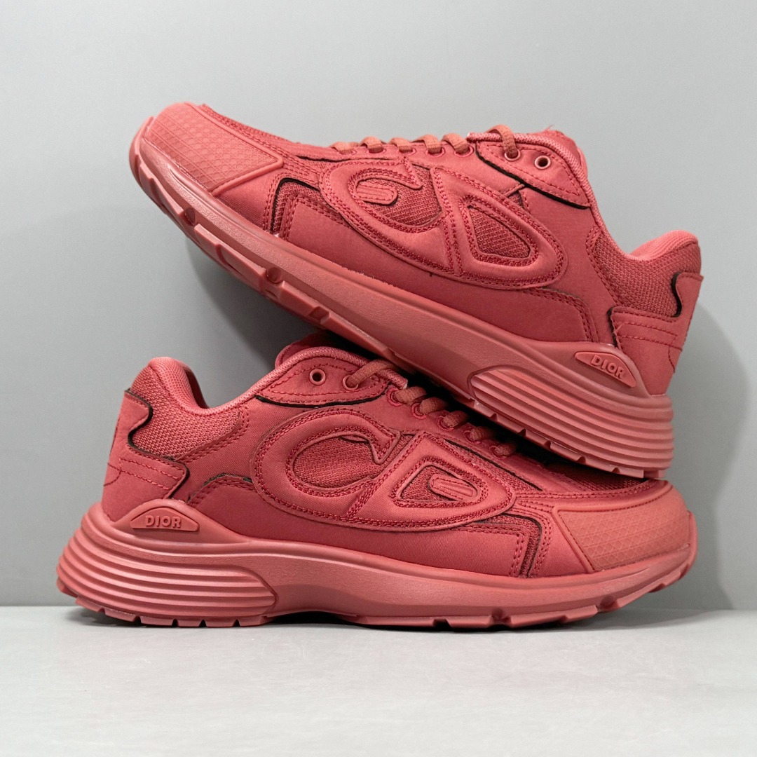 Dior B30 Low-Top Sneakers Red