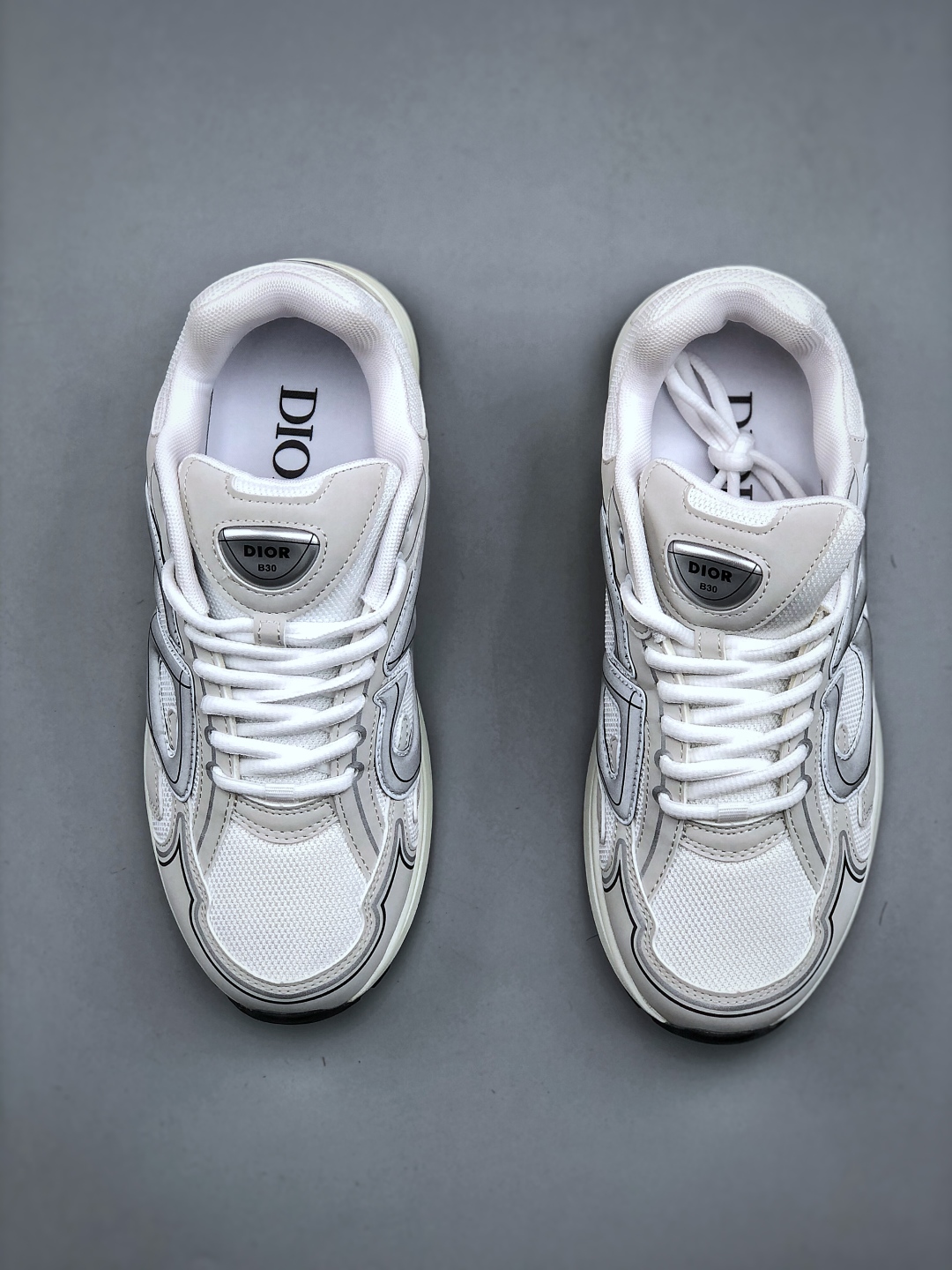 Dior B30 Chunky Sneakers Beige/White