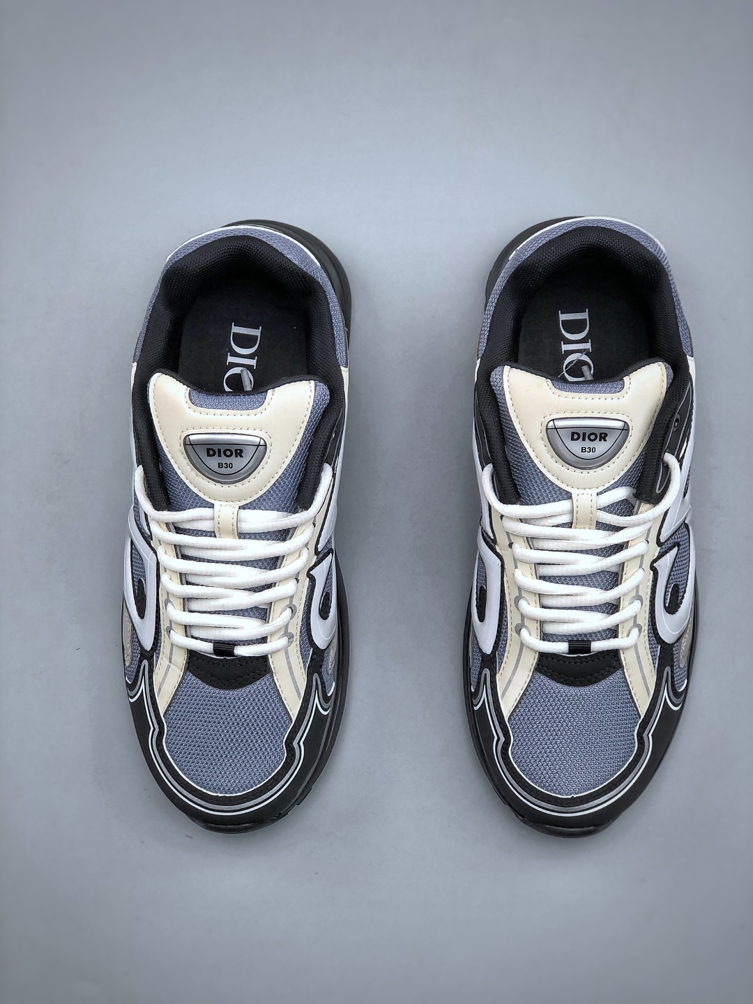 Dior B30 Chunky Sneakers Grey/Black/White