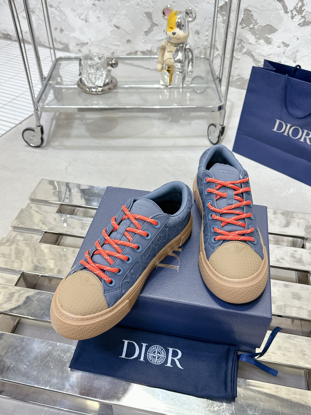 Dior B33 Casual Sneakers Blue