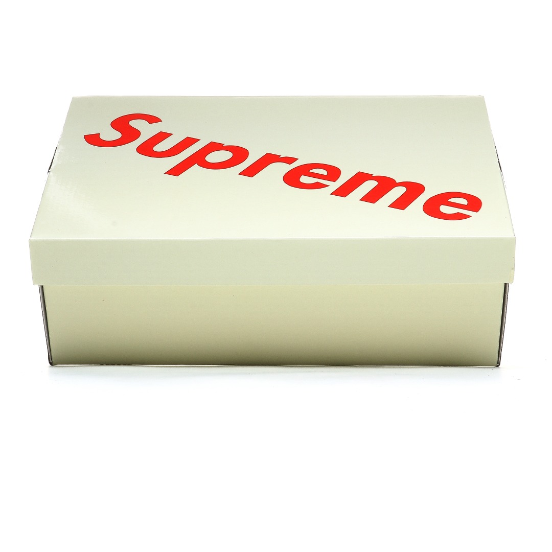 Jordan 1 Low Supreme Collab Sneakers White/Black