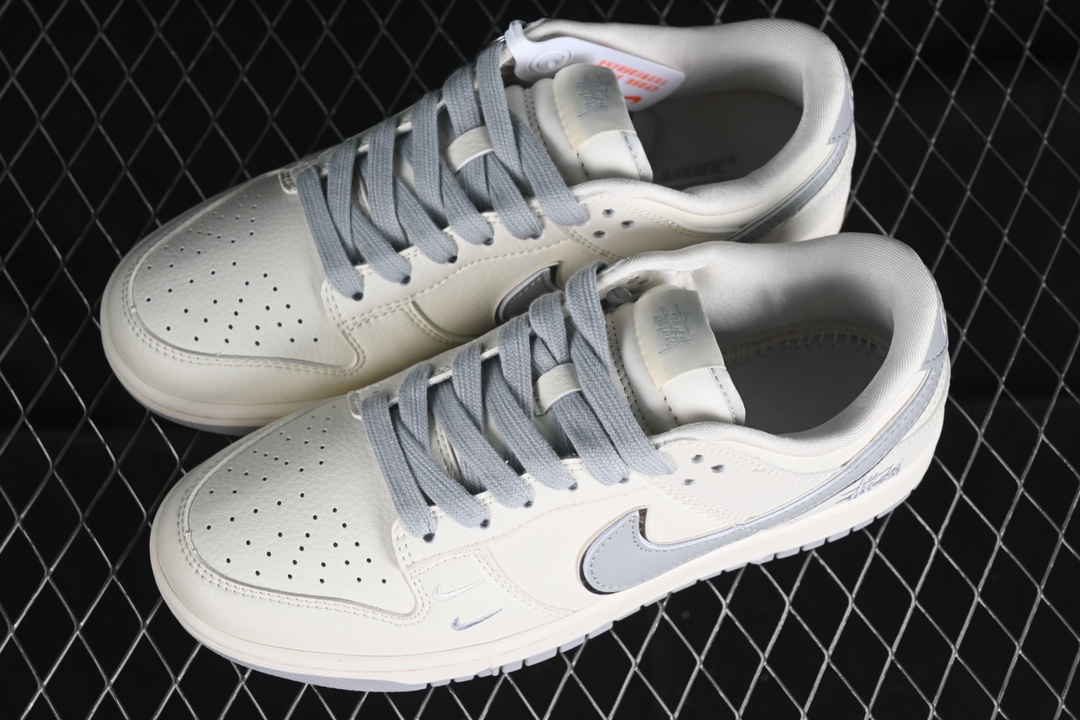 Nike SB Dunk Low x Stussy Anniversary Ivory Grey
