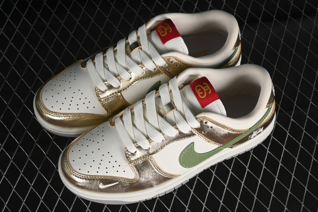Nike Dunk Low Retro Gold/White