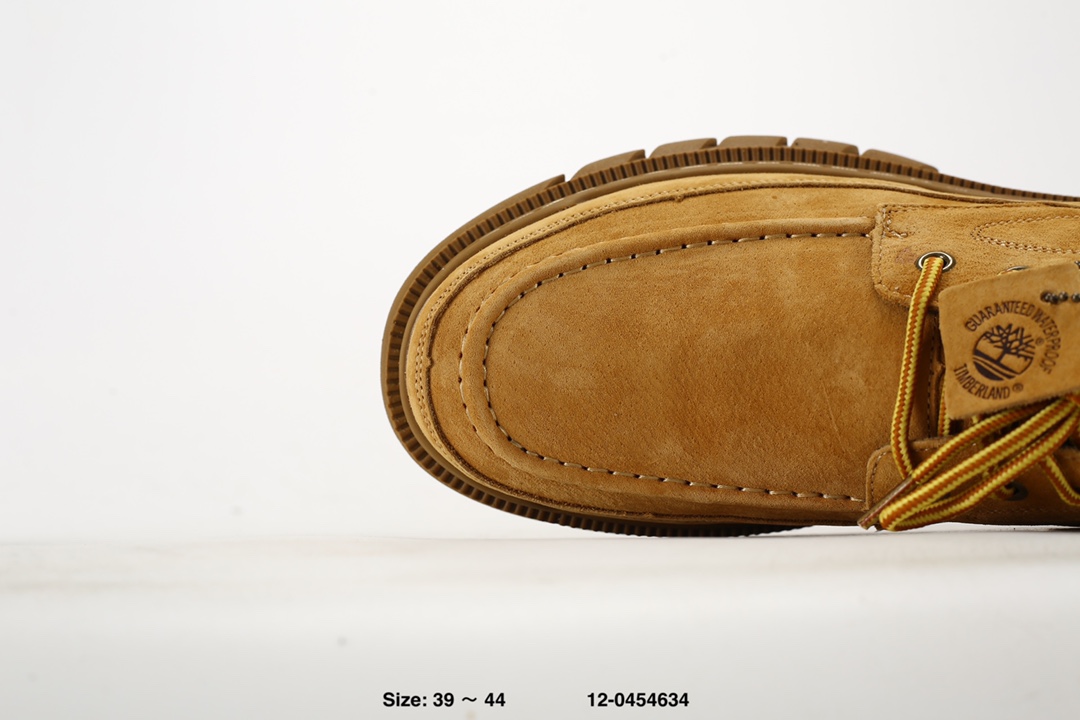 Timberland Lug Sole Low-Top Lace-Up Shoes Wheat Brown
