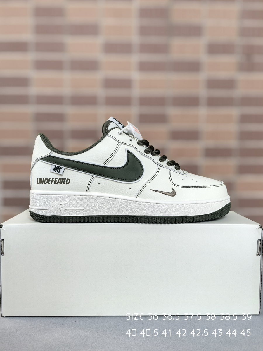 Nike Air Force 1 Low Undefeated Collab White Green