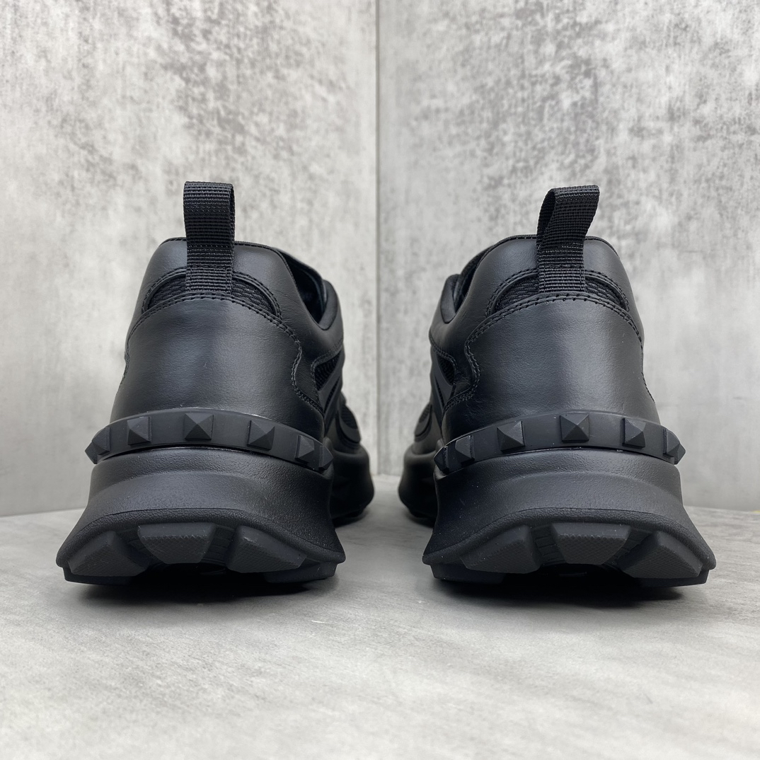Valentino True Act Mesh Sneakers Black