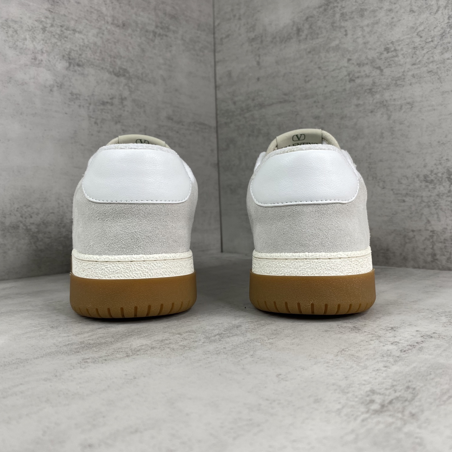 Valentino Joie de Jouer Platform Sneakers Brown