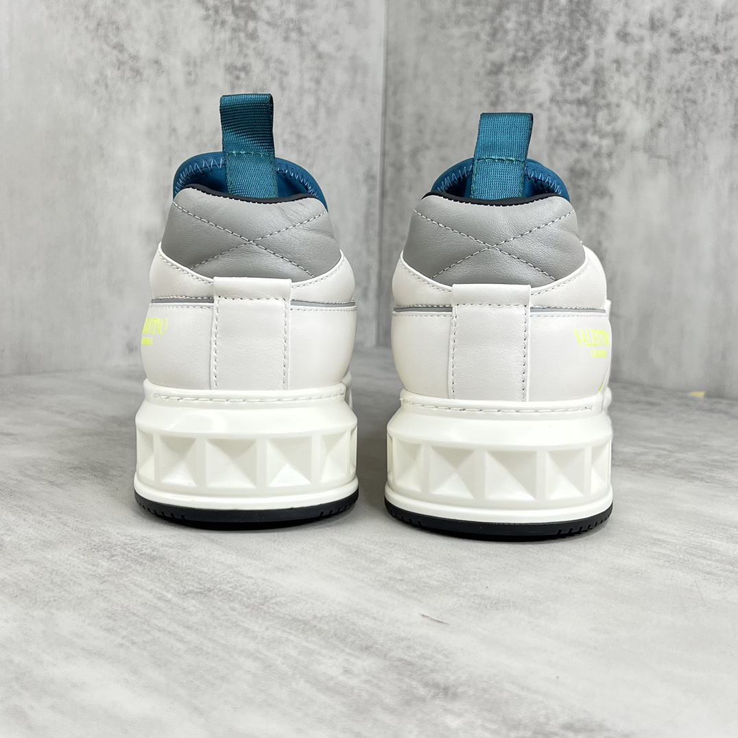 Valentino Garavani Platform Sneakers White/Grey