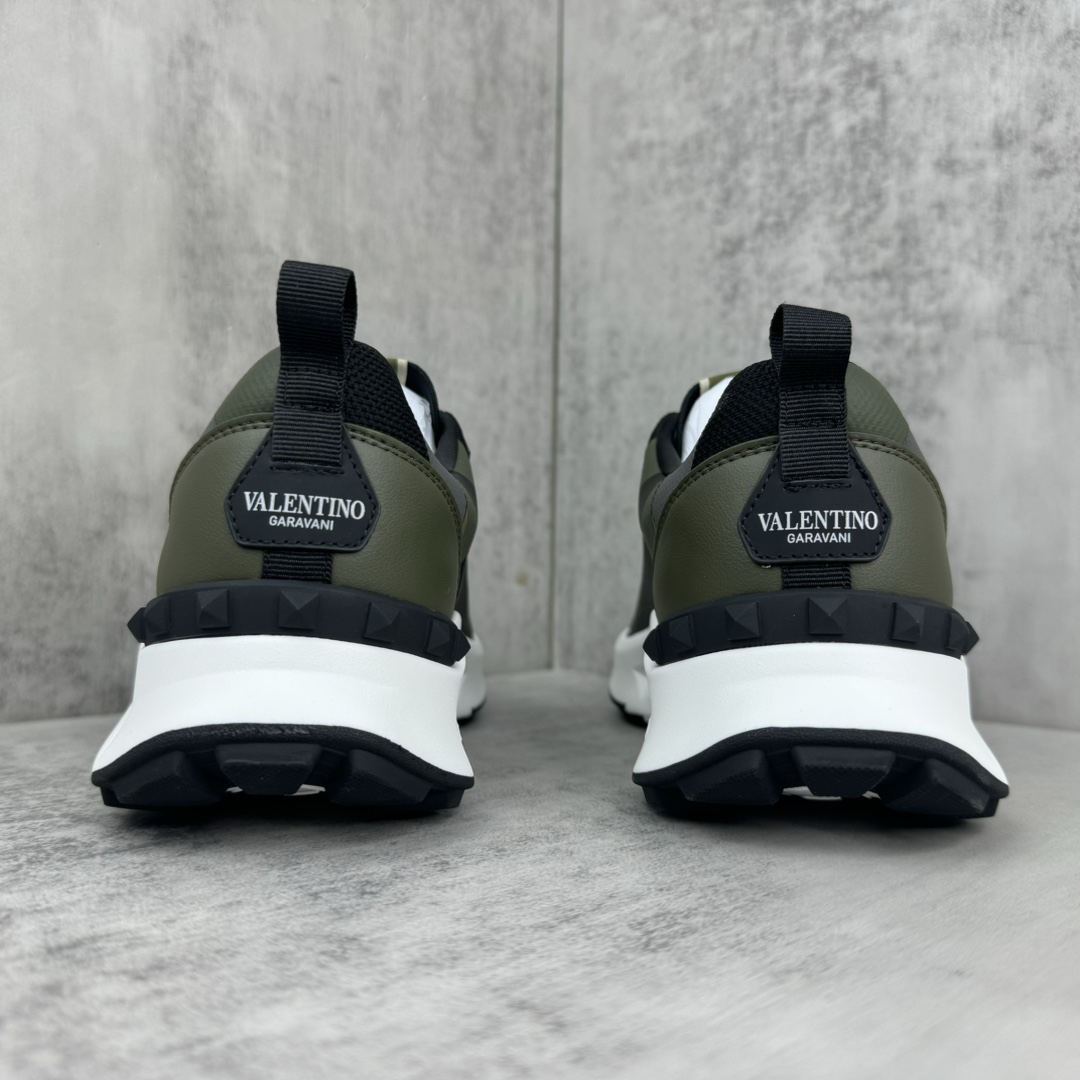 Valentino True Act Camo Mesh Sneakers Multicolor