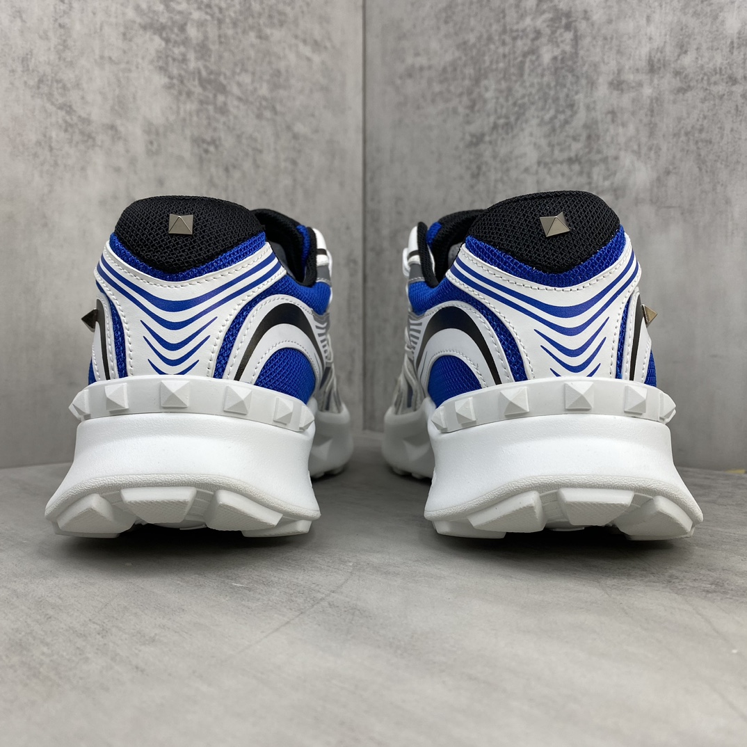 Valentino Garavani Totaloop V Sneakers White Blue