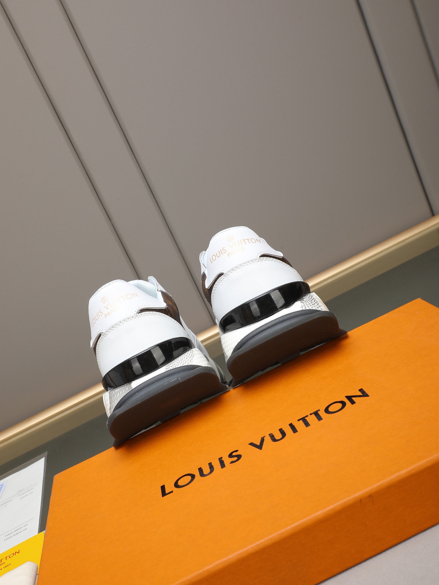 Louis Vuitton Monogram Mesh Runner Sneakers White/Gray