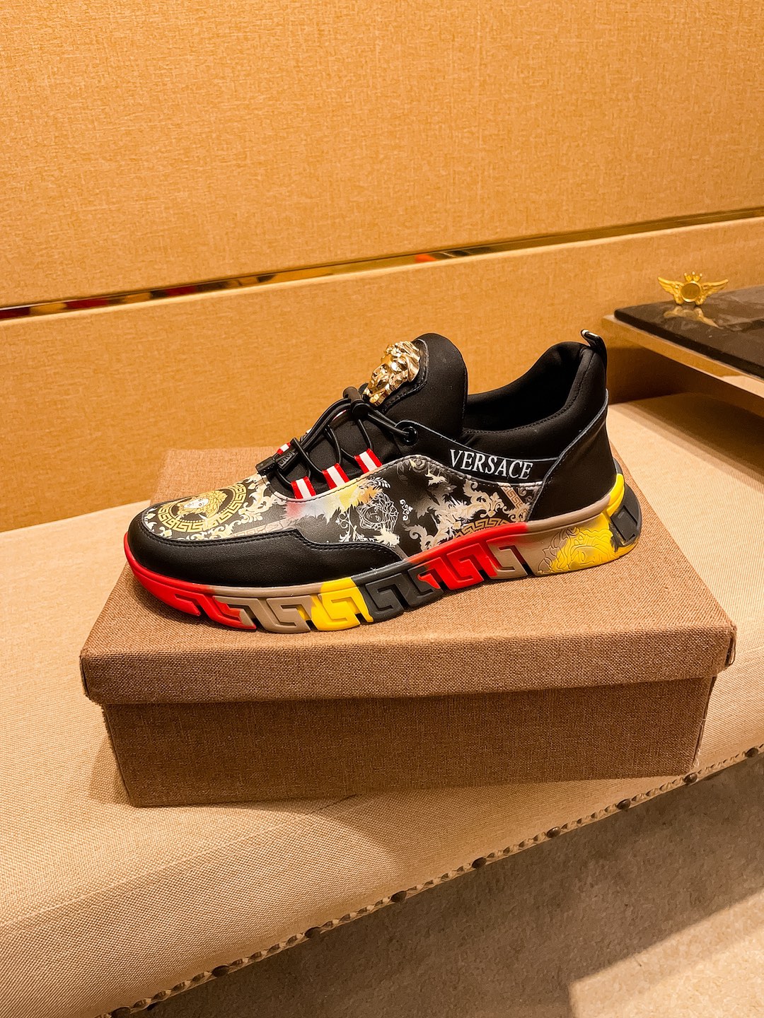 Versace Medusa Low-Top Sneakers Multicolor