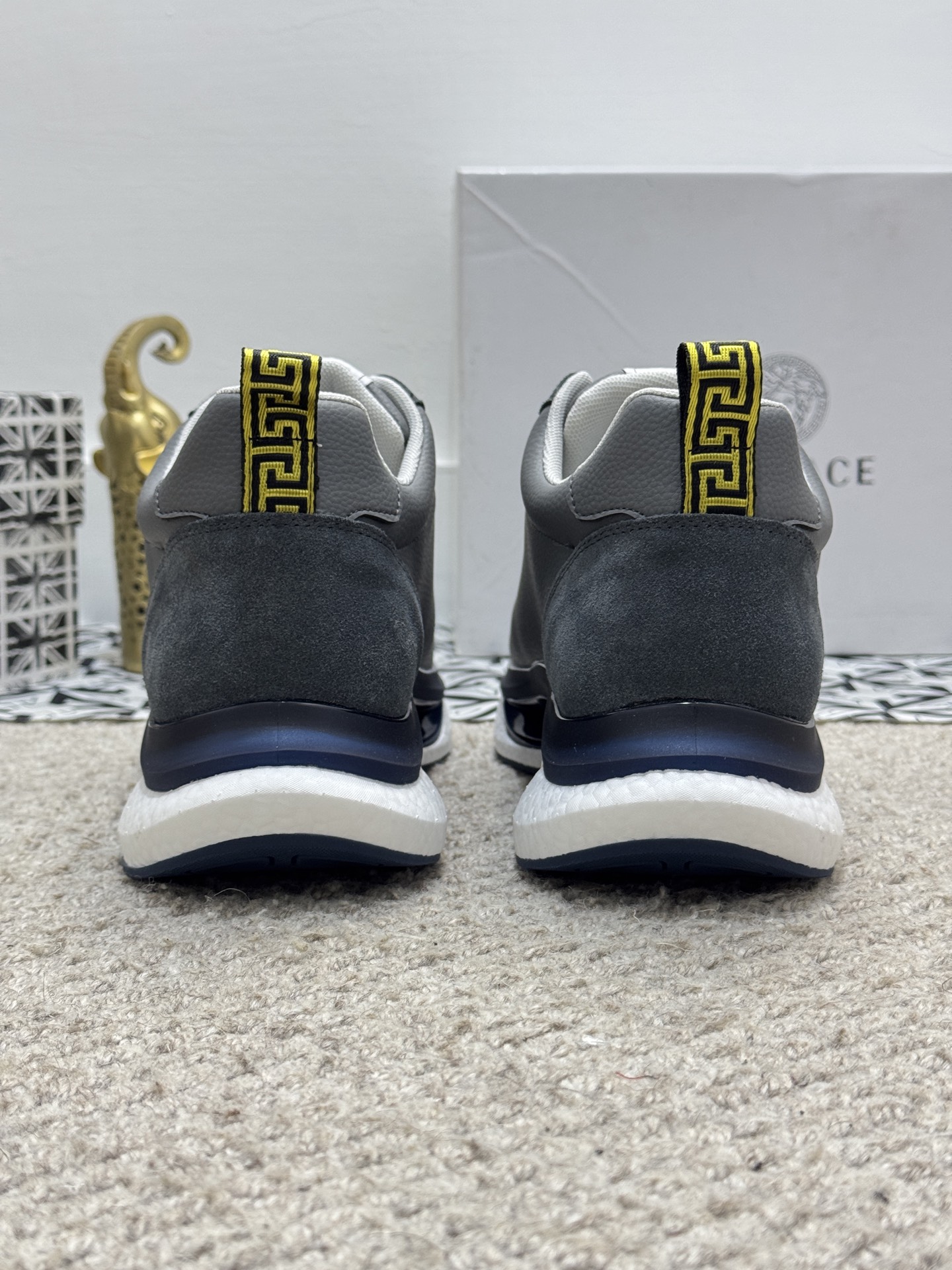 Versace Runner Sneakers Gray