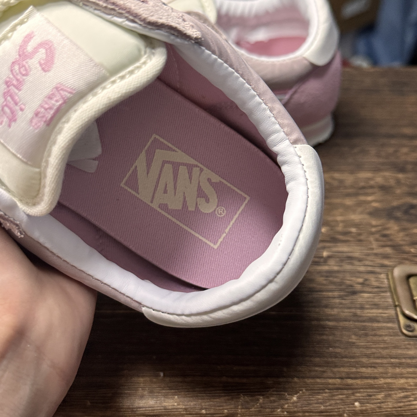 Vans Super LowPro Retro Thin-Sole Sneakers Pink