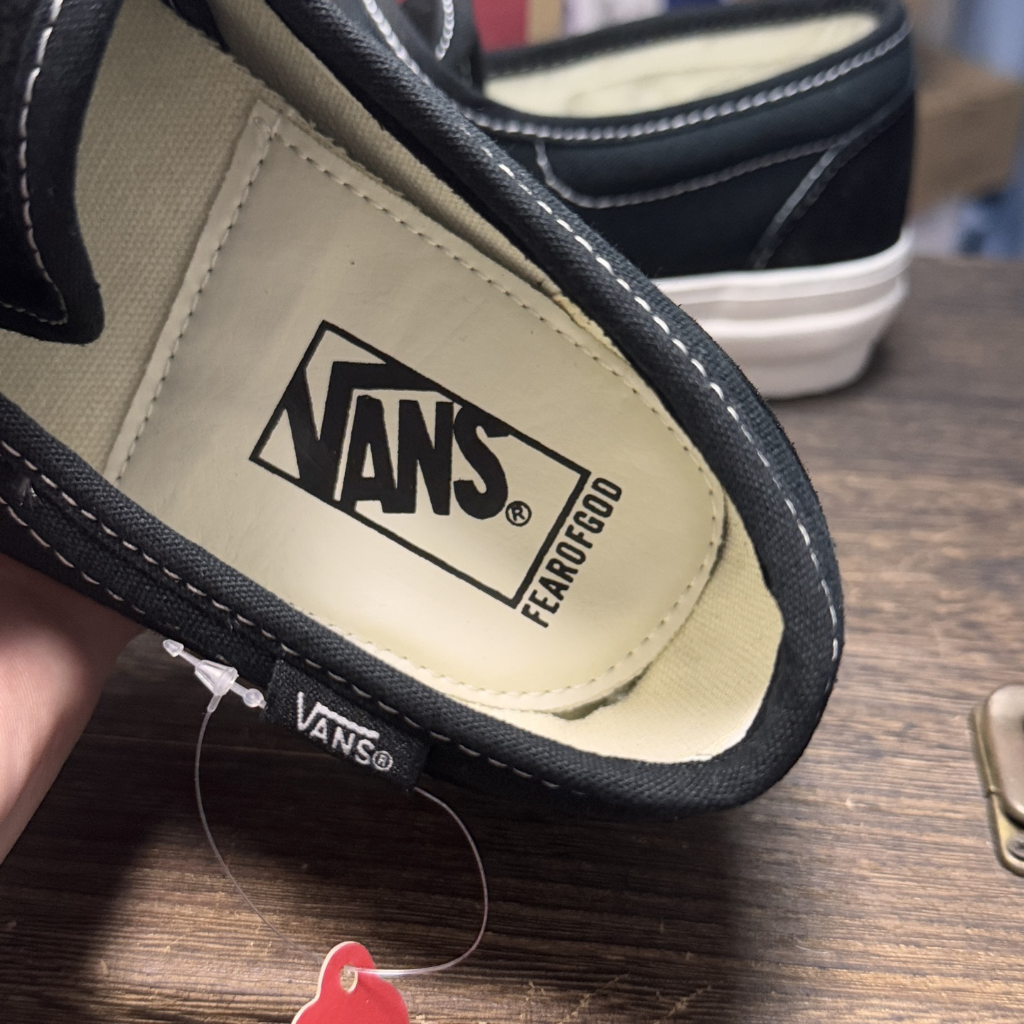 Vans Slip-On x FOG Suede Black