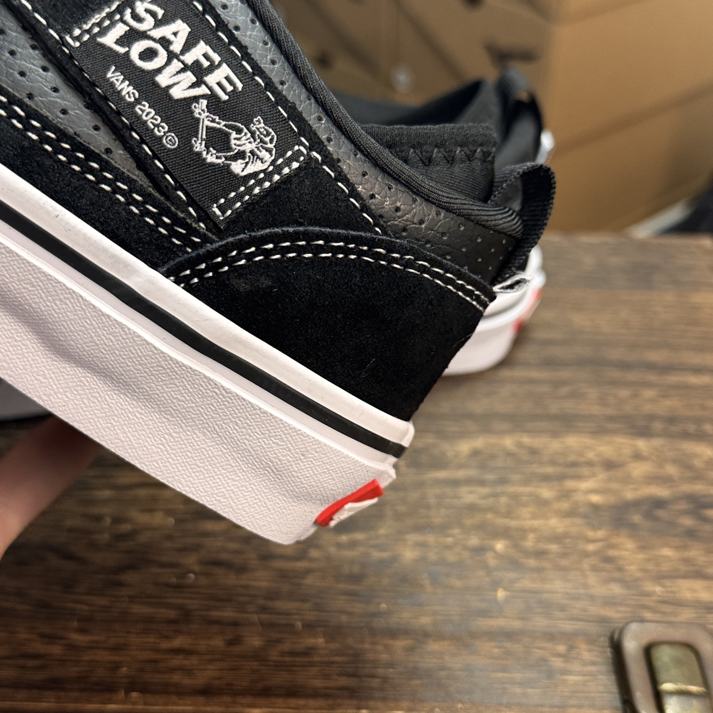 PALACE x Vans Half Cab Skate Shoes Black